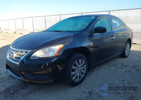 2015 Nissan Sentra Sv из США, поврежденный, VIN 3N1AB7AP9FL684063